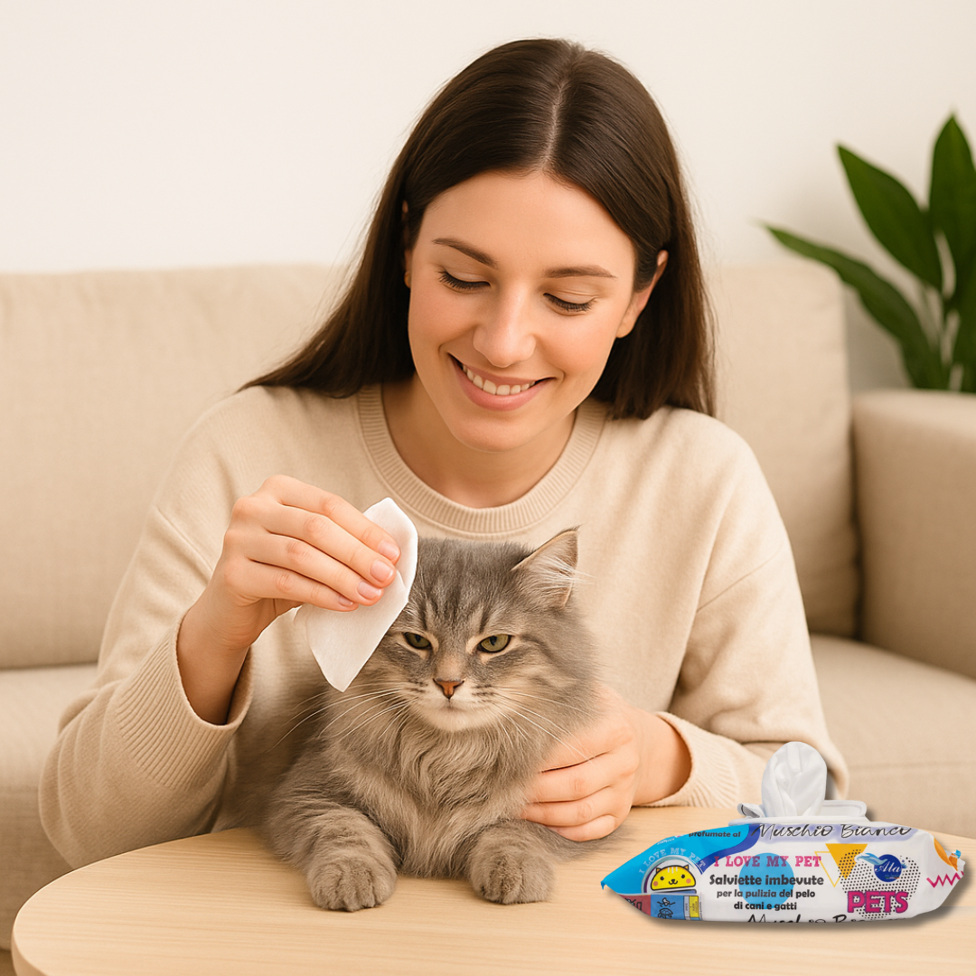antibacterial wipes for dogs – Large 100 Pcs