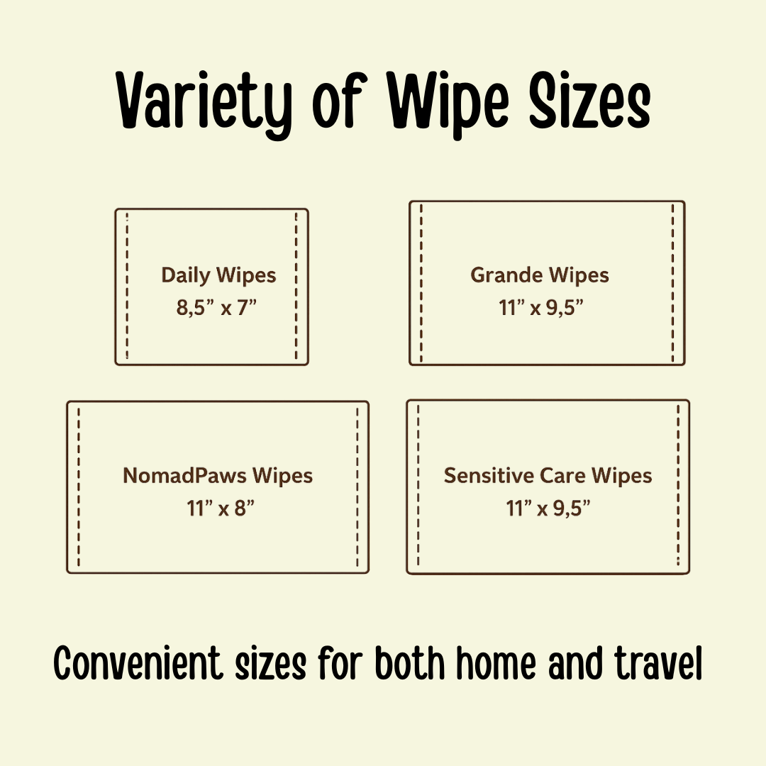 antibacterial wipes for dogs – Large 100 Pcs