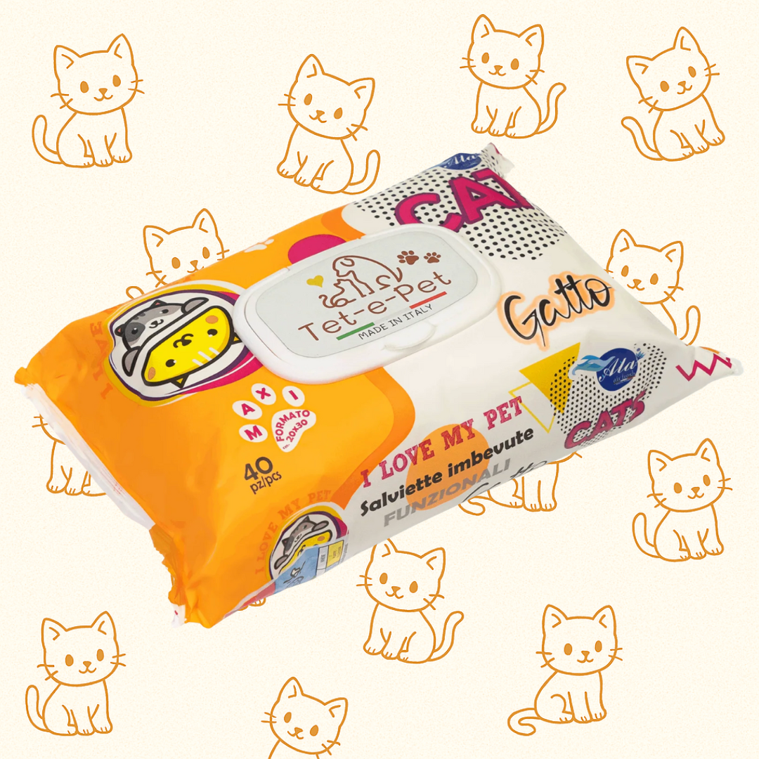 Sensitive Pet Wipes โ 40 Count