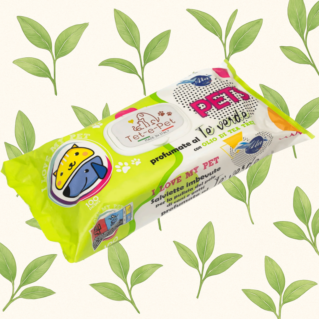 antibacterial wipes for dogs – Large 100 Pcs