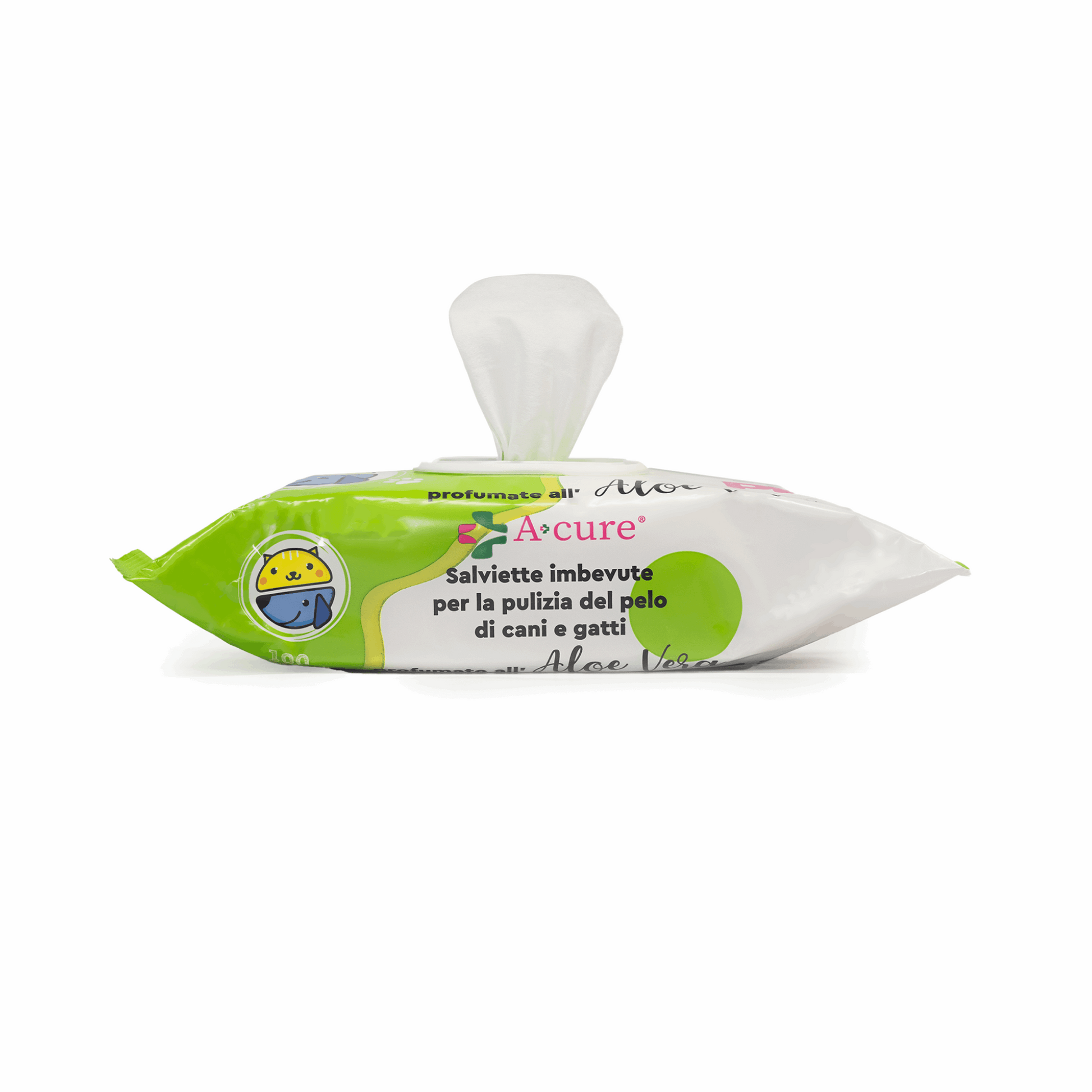 Tet-e-Pet Aloe Vera Pet Wipes – 100 Count | Gentle & Moisturizing Wipes for Dogs & Cats