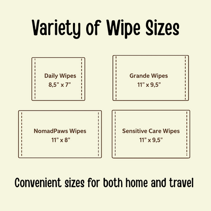 antibacterial wipes for dogs – Large 100 Pcs
