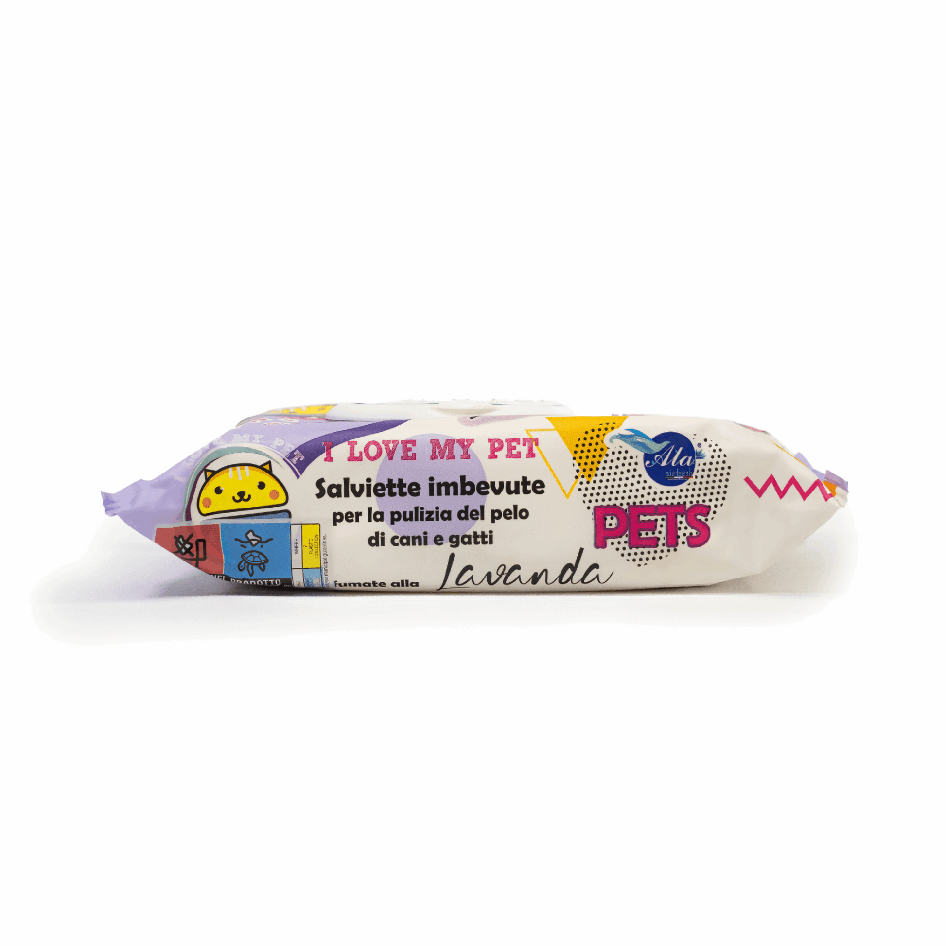 Tet-e-Pet Lavender (Lavanda) Pet Wipes – 40 Count | Soothing & Deodorizing Grooming Wipes