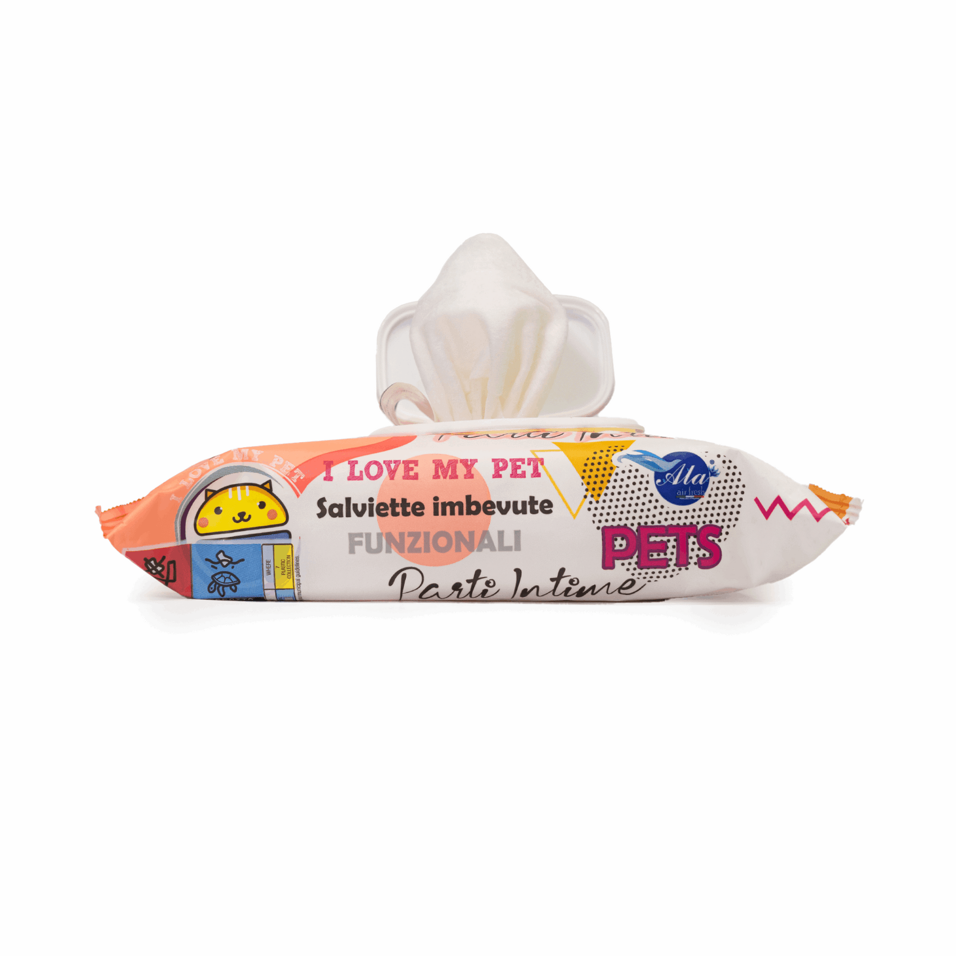 Tet-e-Pet Intimate Areas (Parti Intime)Sensitive Pet Wipes – 40 Count | Ultra-Soft Wipes for Delicate Areas