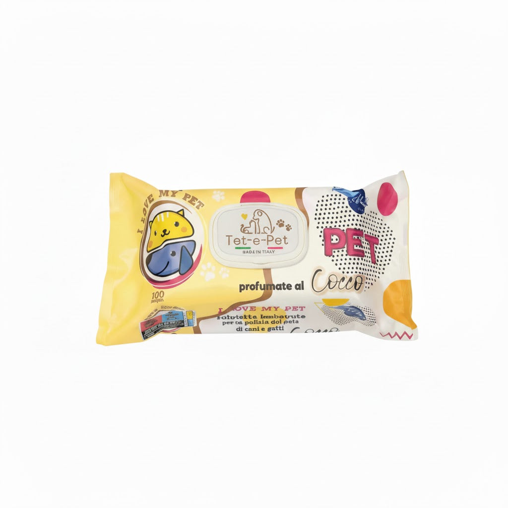 antibacterial wipes for dogs – Large 100 Pcs